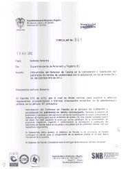 Circular No. 941 de 2012 - Superintendencia de Notariado y Registro