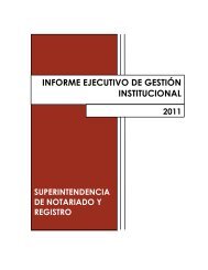 Informe de GestiÃ³n 2011 - Superintendencia de Notariado y Registro