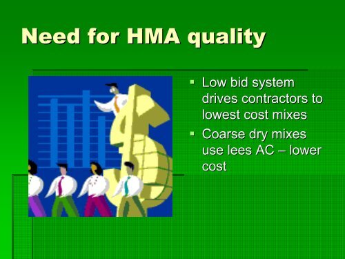 HMA Specifications to Reduce Segregation and Improve ...