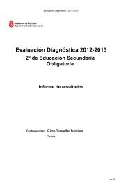 Evaluación Diagnóstica 2012-2013