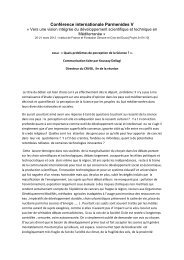 Communication de Koussay Dellagi - GID - Groupe Inter ...