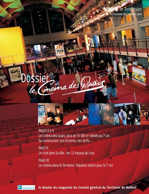 Dossier Le cinÃ©ma des Quais - Conseil gÃ©nÃ©ral