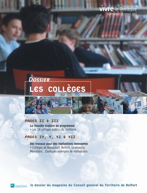 Dossier Les collÃ¨ges - Territoire de Belfort