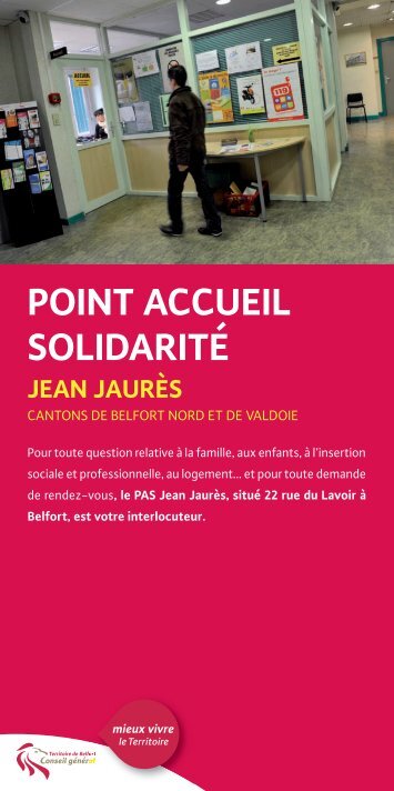 JEAN JAURÃS Cantons de Belfort nord et de ... - Conseil gÃ©nÃ©ral