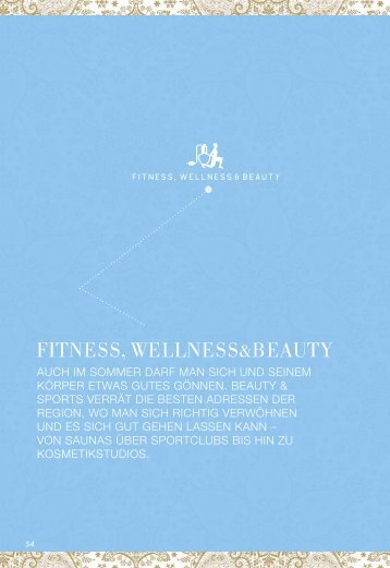 FITNESS, WELLNESS&BEAUTY; - Mein Guide