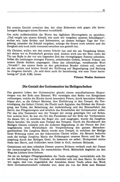 Gesamte Zeitschrift in besserer Qualität herunterladen - Orthodoxe ...