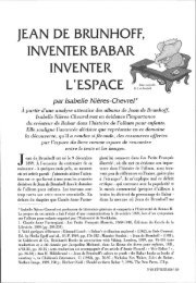 JEAN DE BRUNHOFF, INVENTER BABAR INVENTER L'ESPACE