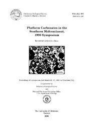 Platform carbonates in the southern Midcontinent, 1996 - Oklahoma ...