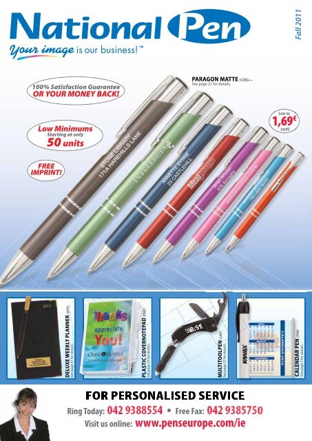 50/100/150/200 Promotional Plain Metal Ballpoint Pens