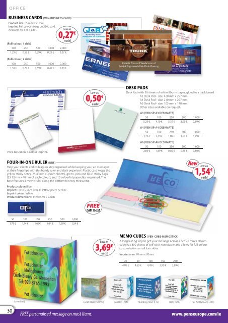 Download a Catalogue - Promotional Products