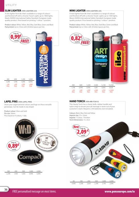 Download a Catalogue - Promotional Products