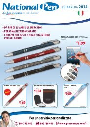 Scarica il nostro catalogo - Promotional Products