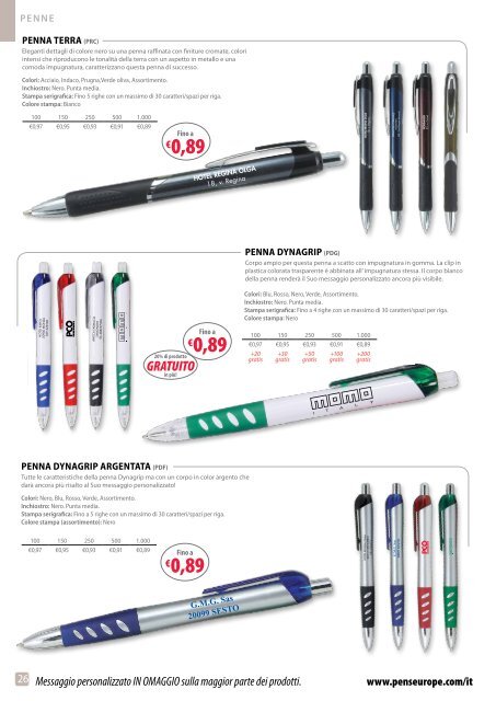 Scarica il nostro catalogo - Promotional Products