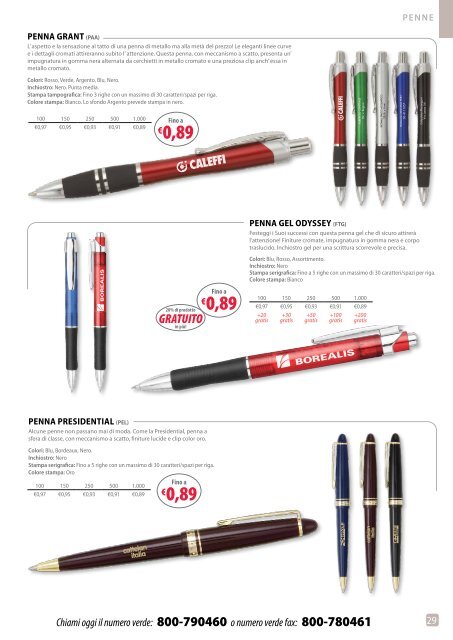 Scarica il nostro catalogo - Promotional Products