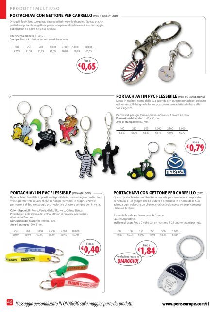 Scarica il nostro catalogo - Promotional Products