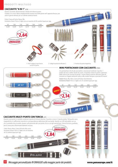 Scarica il nostro catalogo - Promotional Products