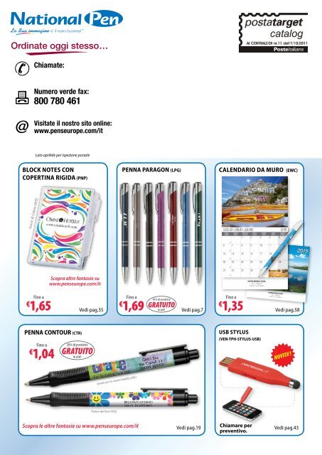 Scarica il nostro catalogo - Promotional Products