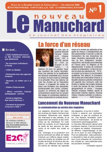 Le Nouveau Manuchard - Ecole de la 2Ã¨me Chance