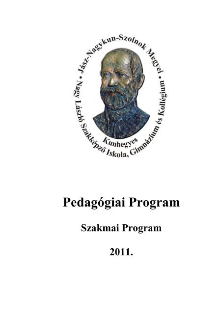 Szakmai program