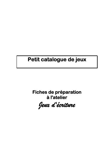 Suggestion d'Ã©criture - L'esprit Livre