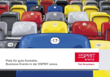 Tagung und Pressekonferenz - Esprit Arena