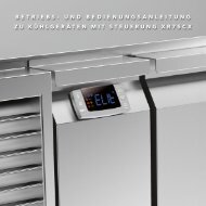 Betriebs- und Bedienungsanleitung zu Kühlgeräten mit der Steuerung XR75CX