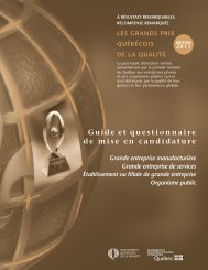 Guide et questionnaire de mise en candidature - mdeie ...