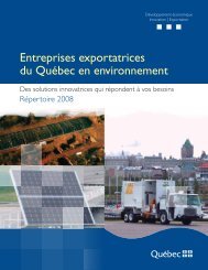 2008 - mdeie - Gouvernement du QuÃ©bec