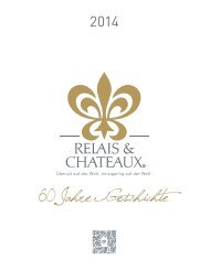 Herunterladen (PDF, 18Mo) - Relais Châteaux
