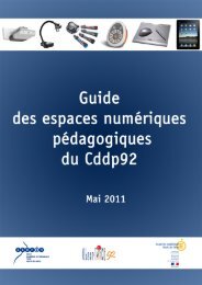 Guide des espaces numériques pédagogiques du ... - Créer son blog