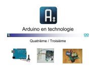 Arduino en technologie - Créer son blog