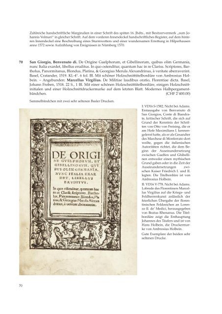 Katalog Auktion 10: "Basler Drucke" (PDF, niedrige Auflösung, 4 MB)