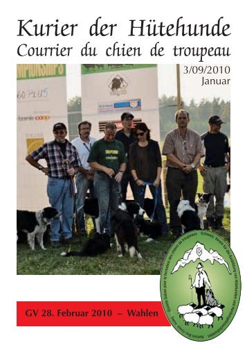 Kurier 3/2009 - Swiss sheep dog society