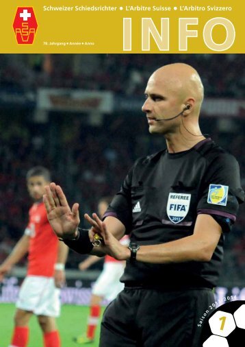 Schweizer Schiedsrichter L'Arbitre Suisse L'Arbitro Svizzero