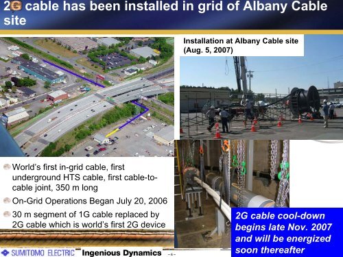 Recent Progress in 2G HTS Wires at SuperPower