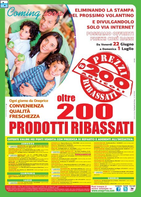 1Price 30x42 Volantino B - SuperPrezzi.Roma