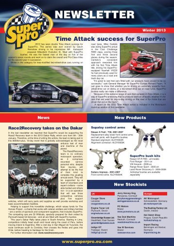 Winter newsletter 2013 - SuperPro - Eu.com