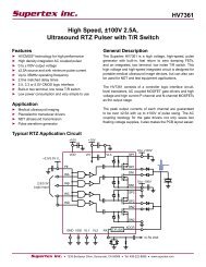 HV7361 Datasheet - Supertex