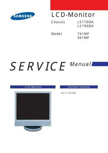 SERVICE Manual - Super TV Servis M+S