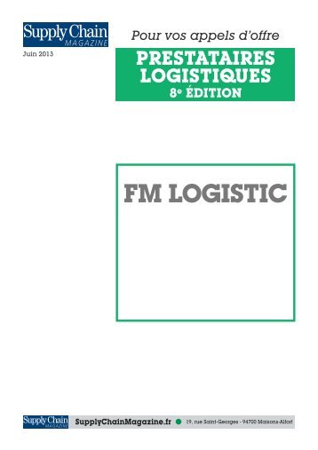 FM LOGISTIC - Supply Chain Magazine