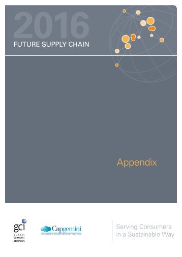 GCI_Capgemini Future Supply Chain 2016 Appendix