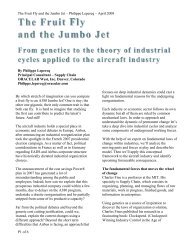 The Fruit Fly and the Jumbo Jet - Supply Chain Magazine