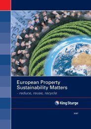 European Property Sustainability Matters European Property ...