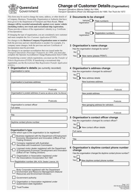 Queensland Motor Vehicle Registration Transfer Form Infoupdate queensland-motor-vehicle-registration-transfer-form-infoupdate