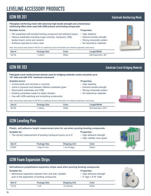 PRODUCT GUIDE