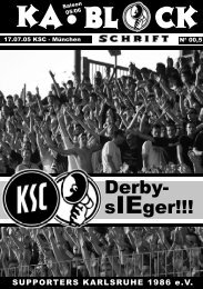 Jetzt downloaden! - Supporters Karlsruhe 1986 eV