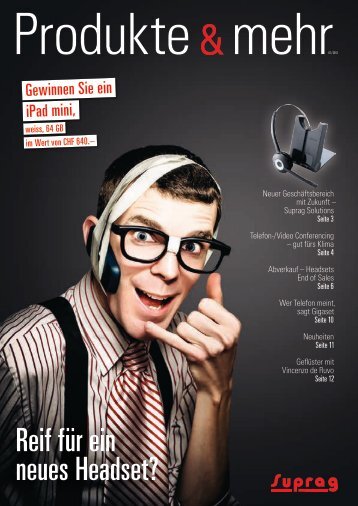 Reif fÃ¼r ein neues Headset? - Suprag AG