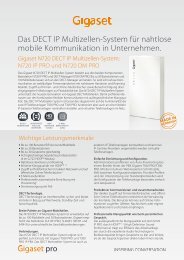 Gigaset N720 DECT IP Multizellen-System