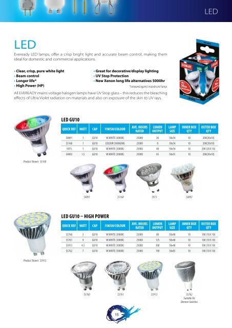 Eveready Lighting Collection - Supreme Imports