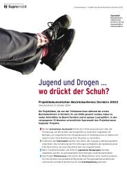 Jugend und Drogen ... wo drÃ¼ckt der Schuh? - Supromobil